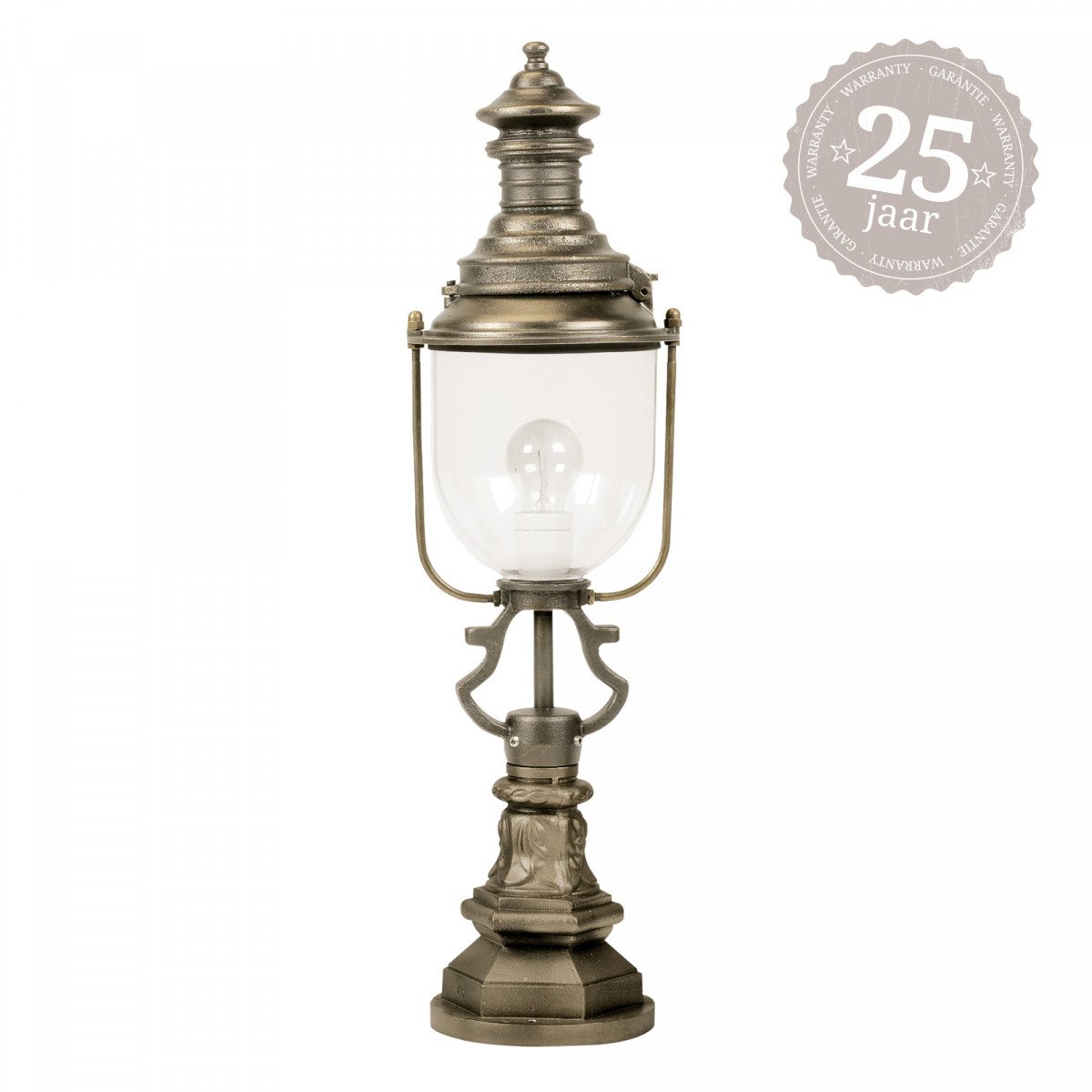 Lampe de jardin sur pied en bronze et cuivre Kempten de KS Lighting 