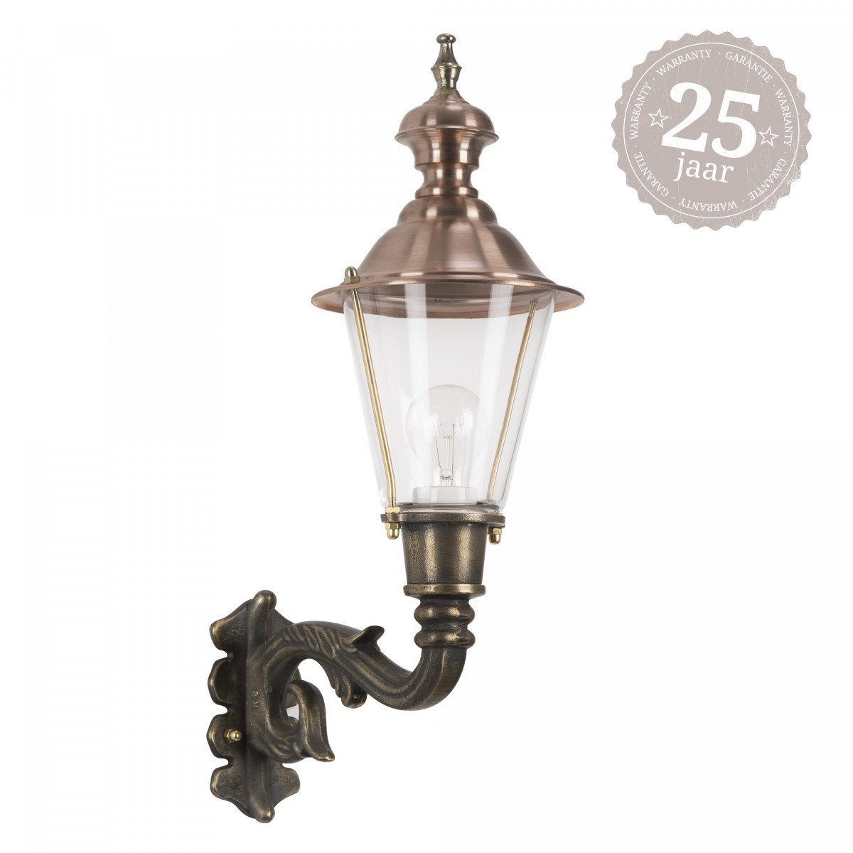 lampe d'extérieur classique nostalgique applique murale montante