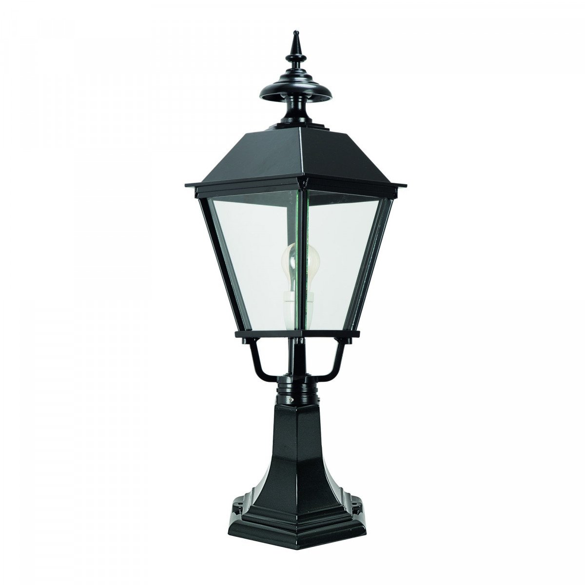 Lampe de jardin Ashford avec lanterne carrée  de Nostalux