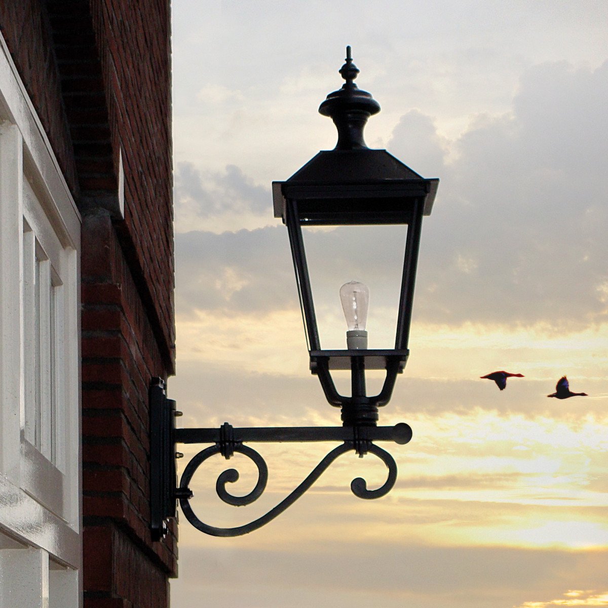 lampe d'extérieur classique carrée Mijdrecht XXL 