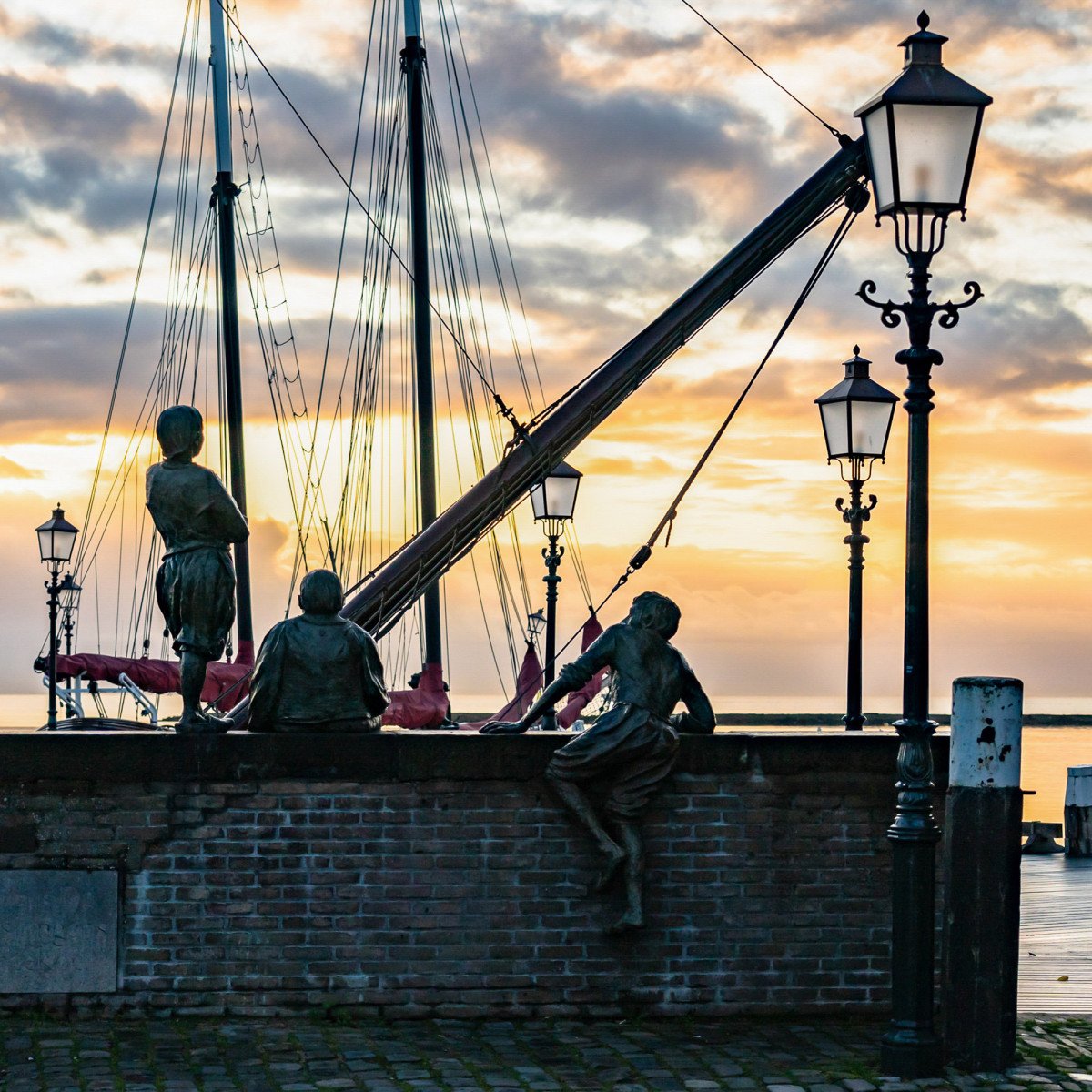 Lanterne avec abat-jour carré Holland L (1450) de KS Lighting