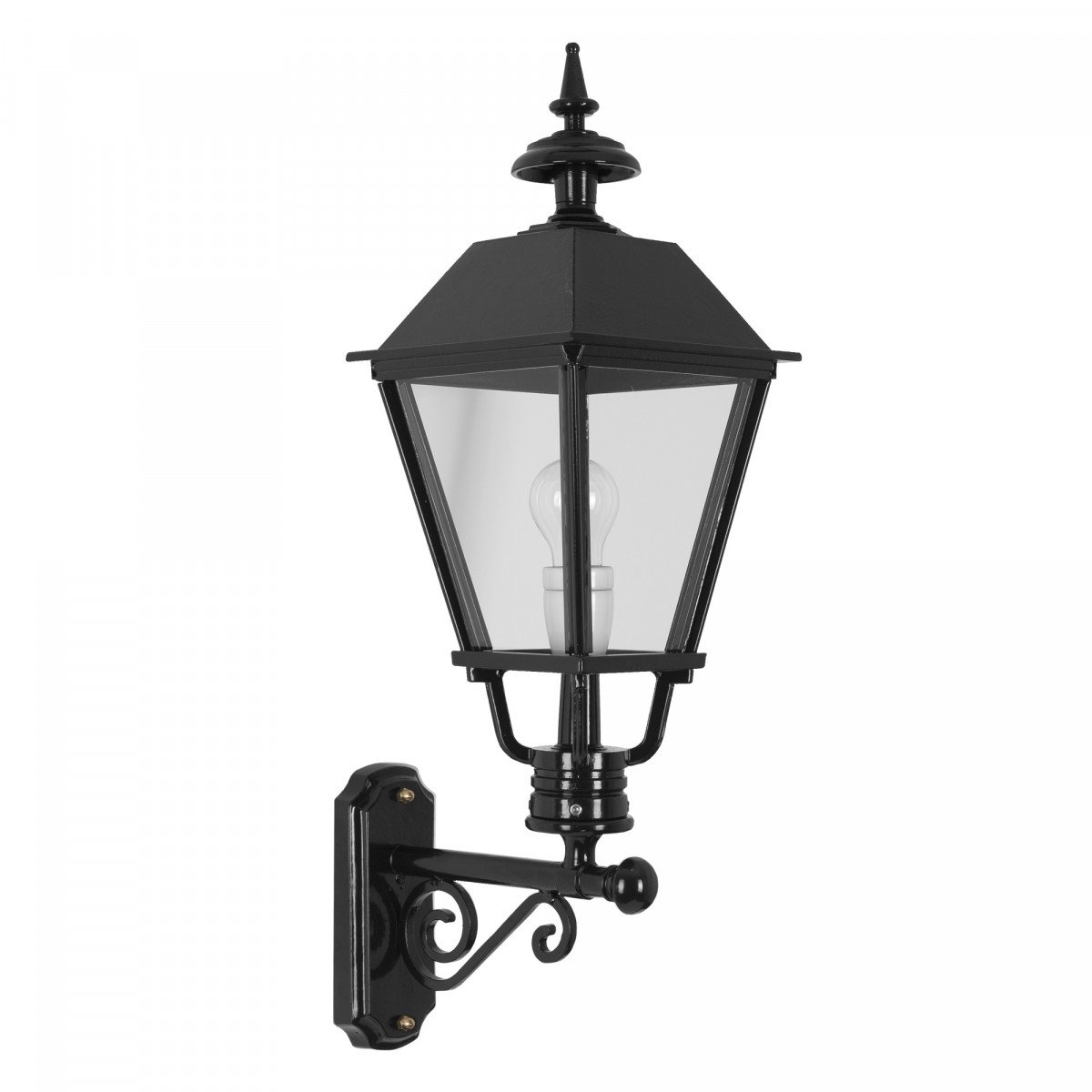 lampe d'extérieur, applique; murale, lanterne carrée, 4 faces