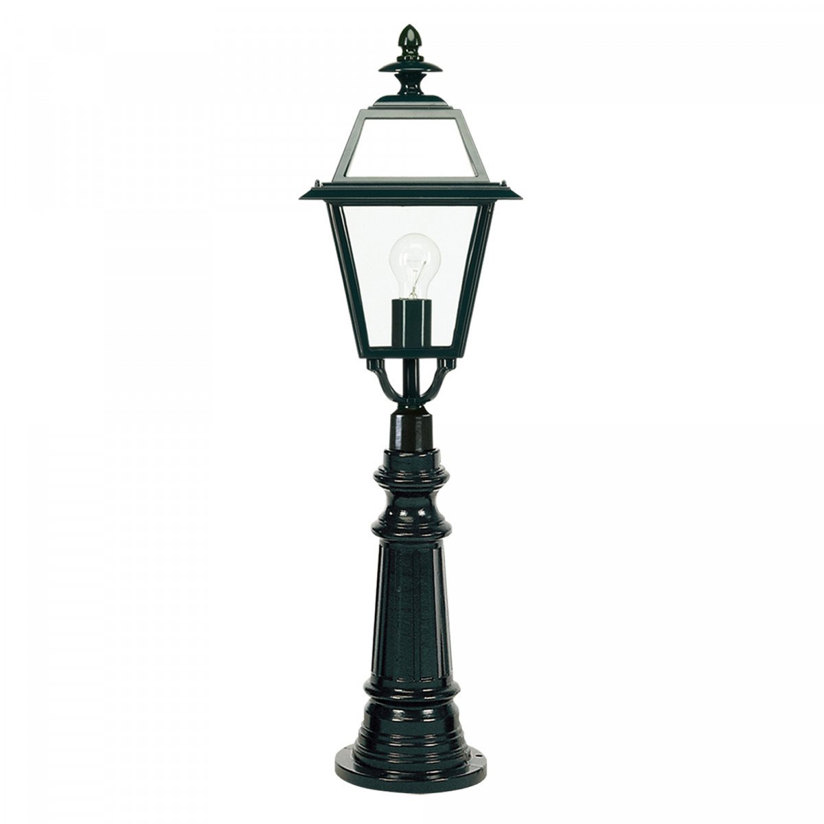 Lampe de jardin sur pied Mechelen (7212) de KS Lighting avec lanterne carrée