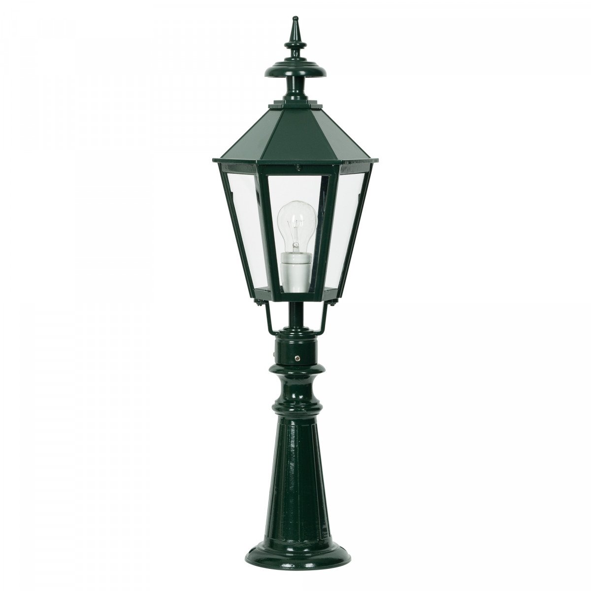 Lampe de jardin sur pied Cardiff avec lanterne hexagonale de KS Lighting