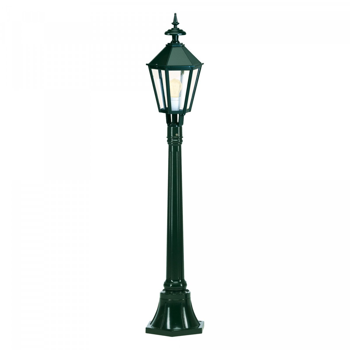 Lampadaire de jardin Chelsea (5011) de KS Lighting avec lanterne hexagonale