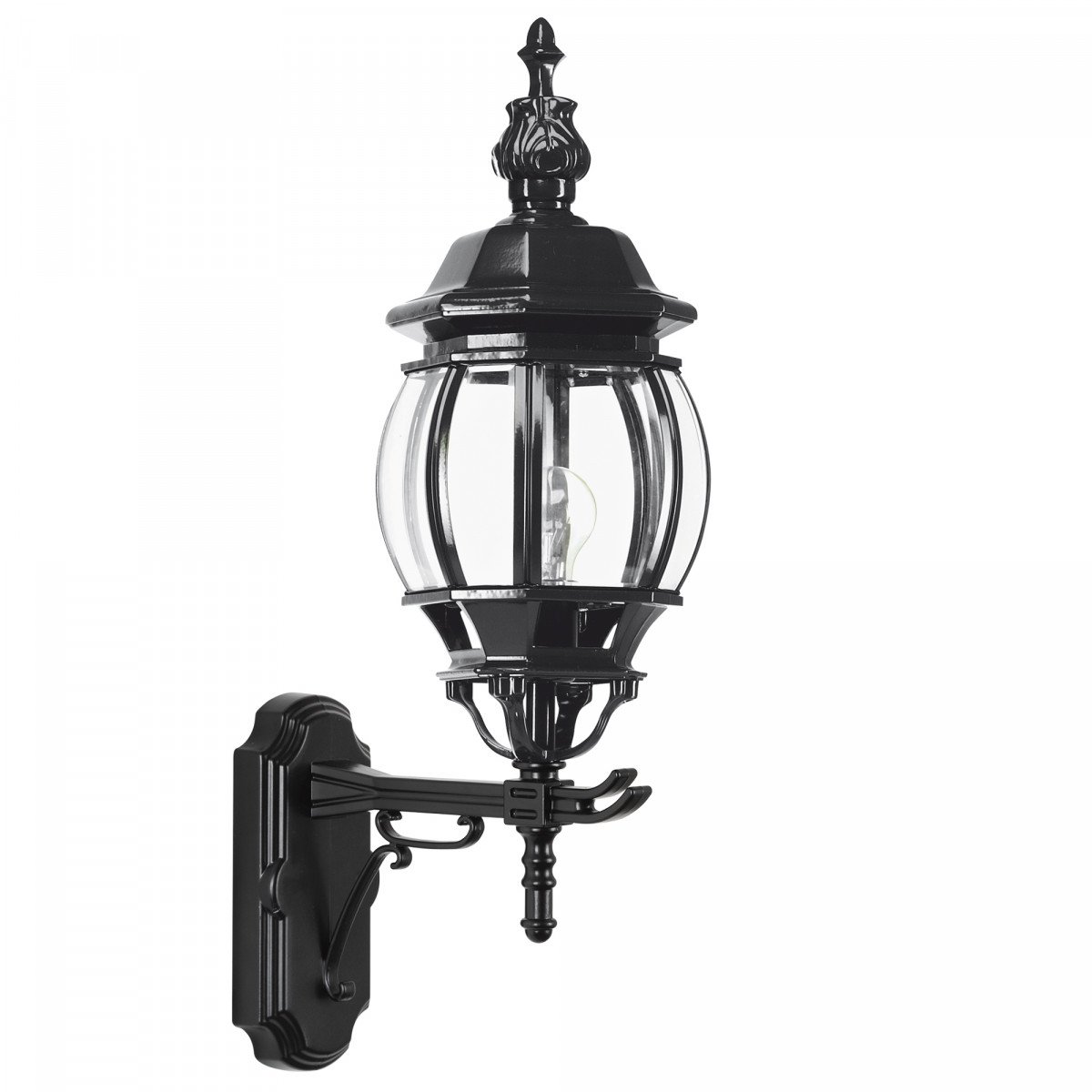 Lampe d'extérieur Palermo éclairage extérieur noir vert ou anthracite dans le style classique campagnard