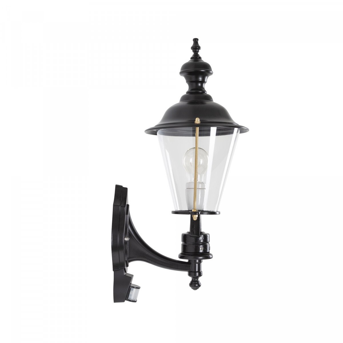 Applique d'extérieur montante Wigan (5757) avec capteur de mouvement de KS Lighting