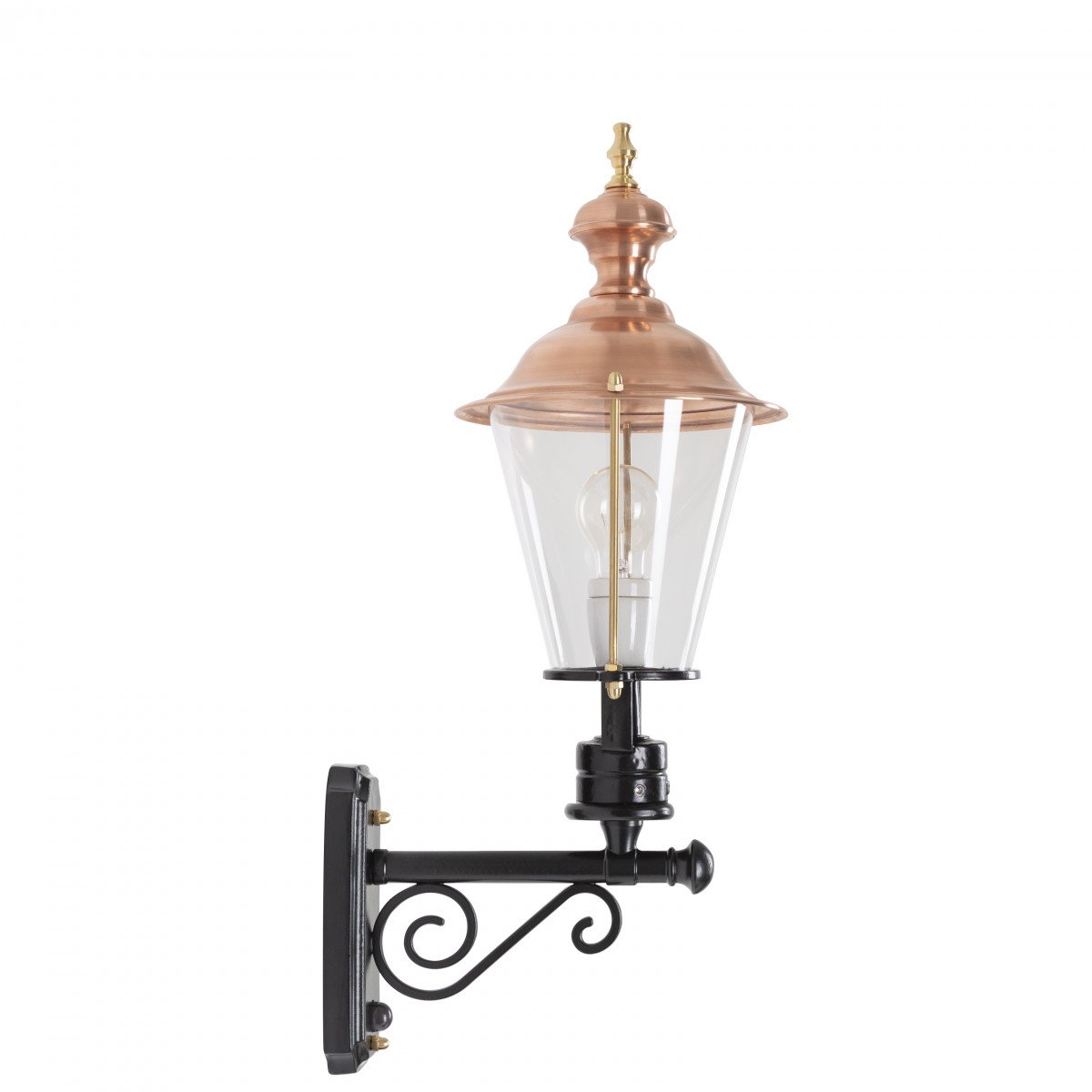 Applique murale montante style classique Croston (5758) avec capteur de mouvement de KS Lighting