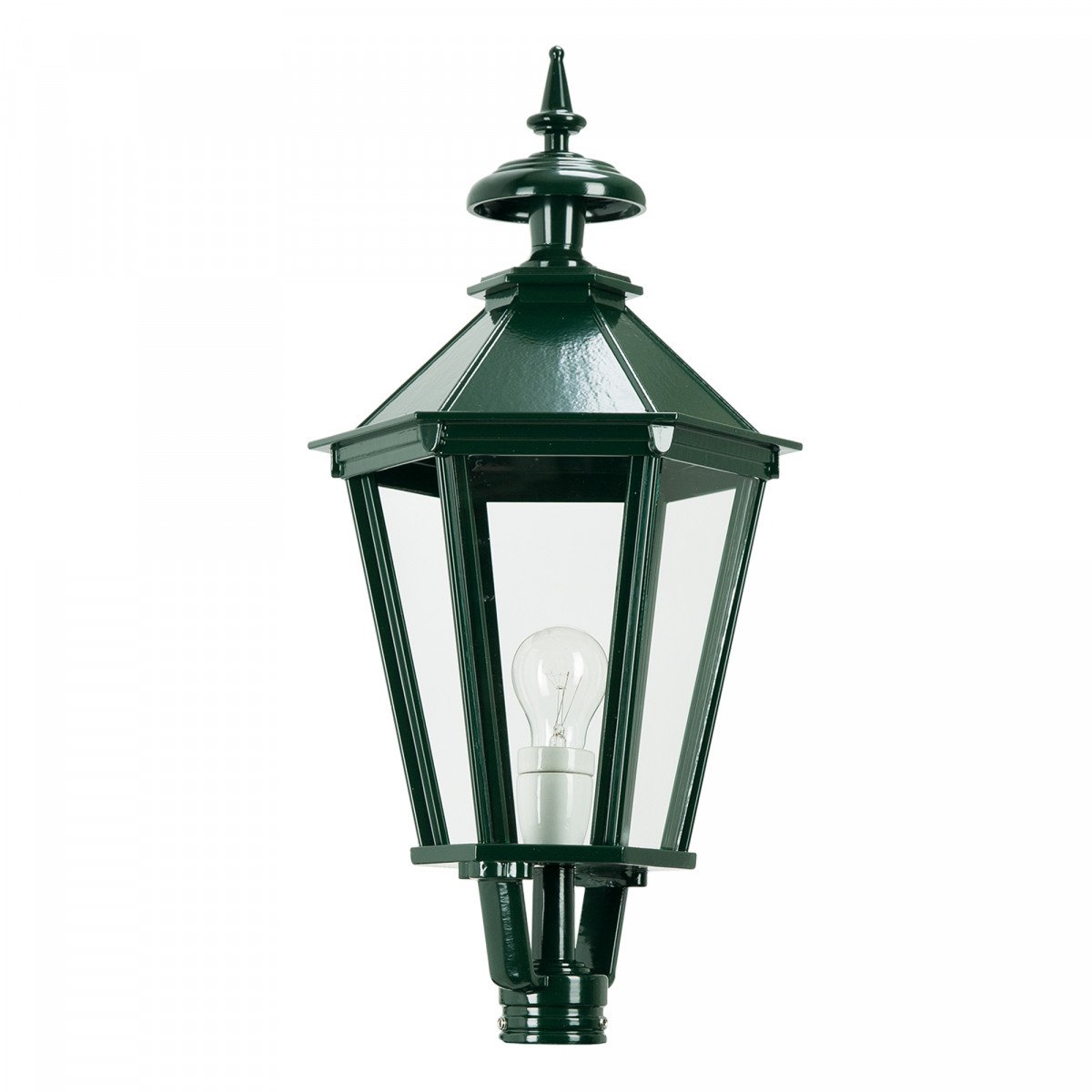Lanterne seule K7 hexagonale éclairage d'extérieur (1506) de KS Lighting - Abat-jour, poteaux, supports