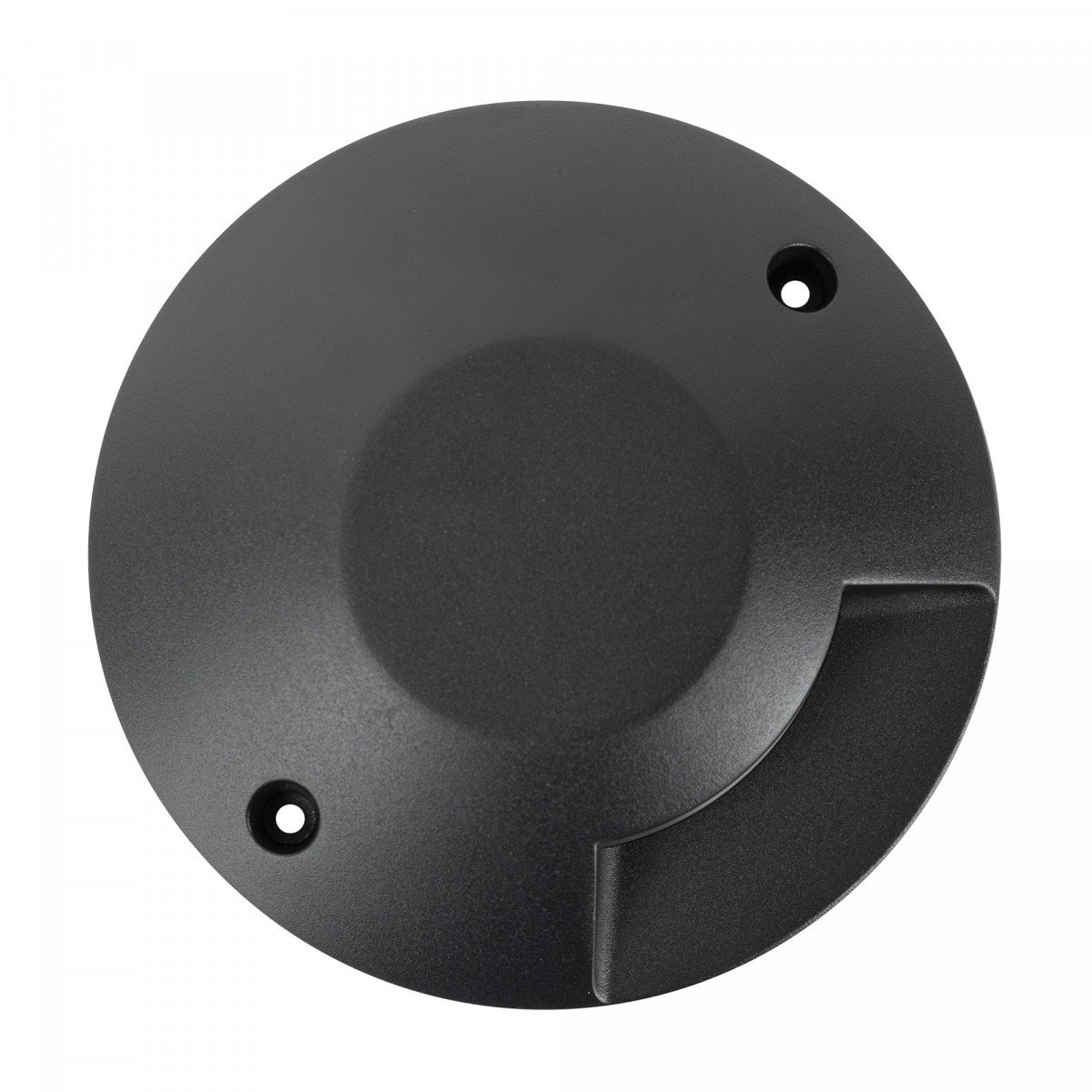 Spot au sol monté en surface incluant la technologie LED, le spot de pont Evo 1 lumière un spot de sol noir avec lumière rasante 400 lumen sur 1 côté, couleur de lumière 3000 Kelvin