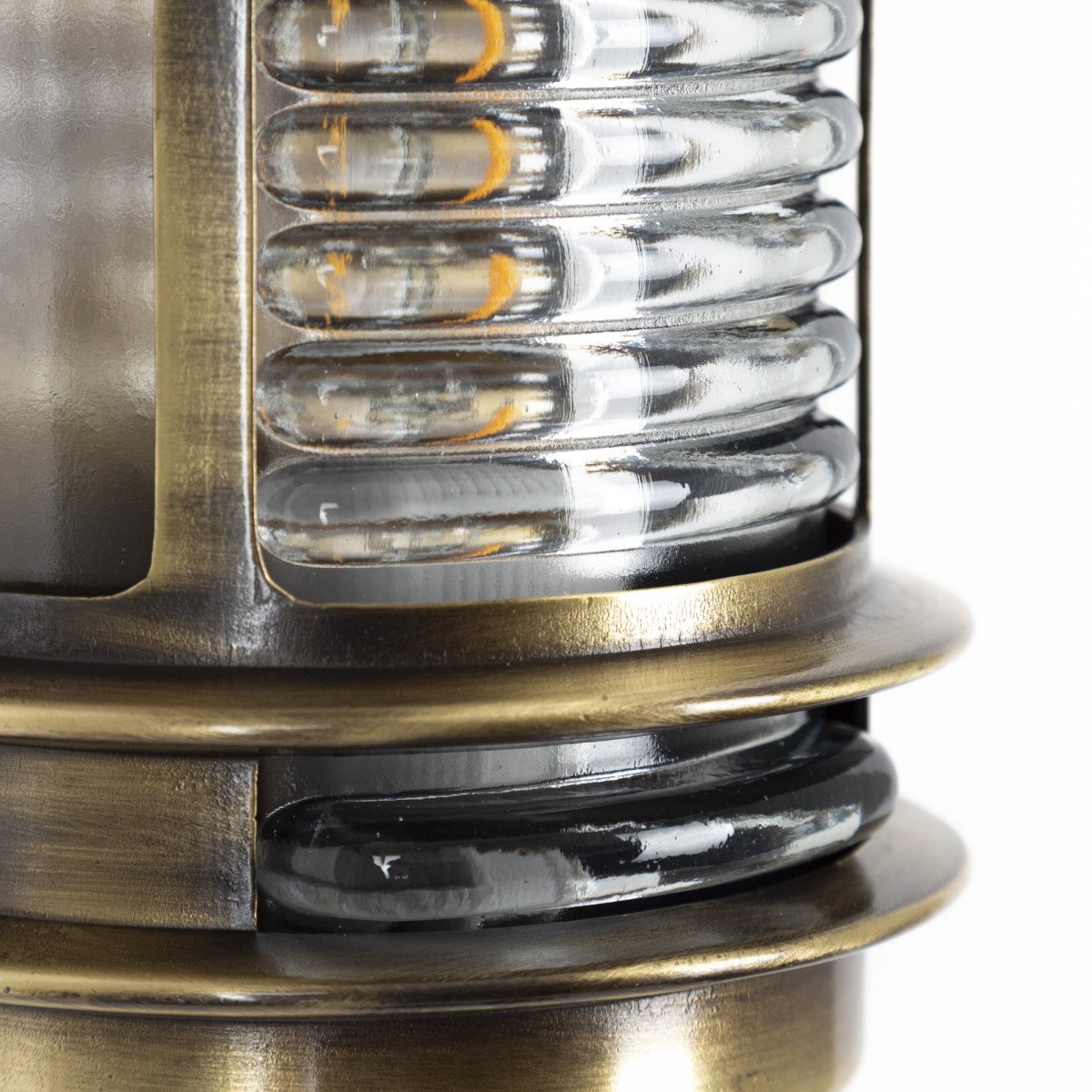 Lampe de bateau Ahoy en bronze massif 