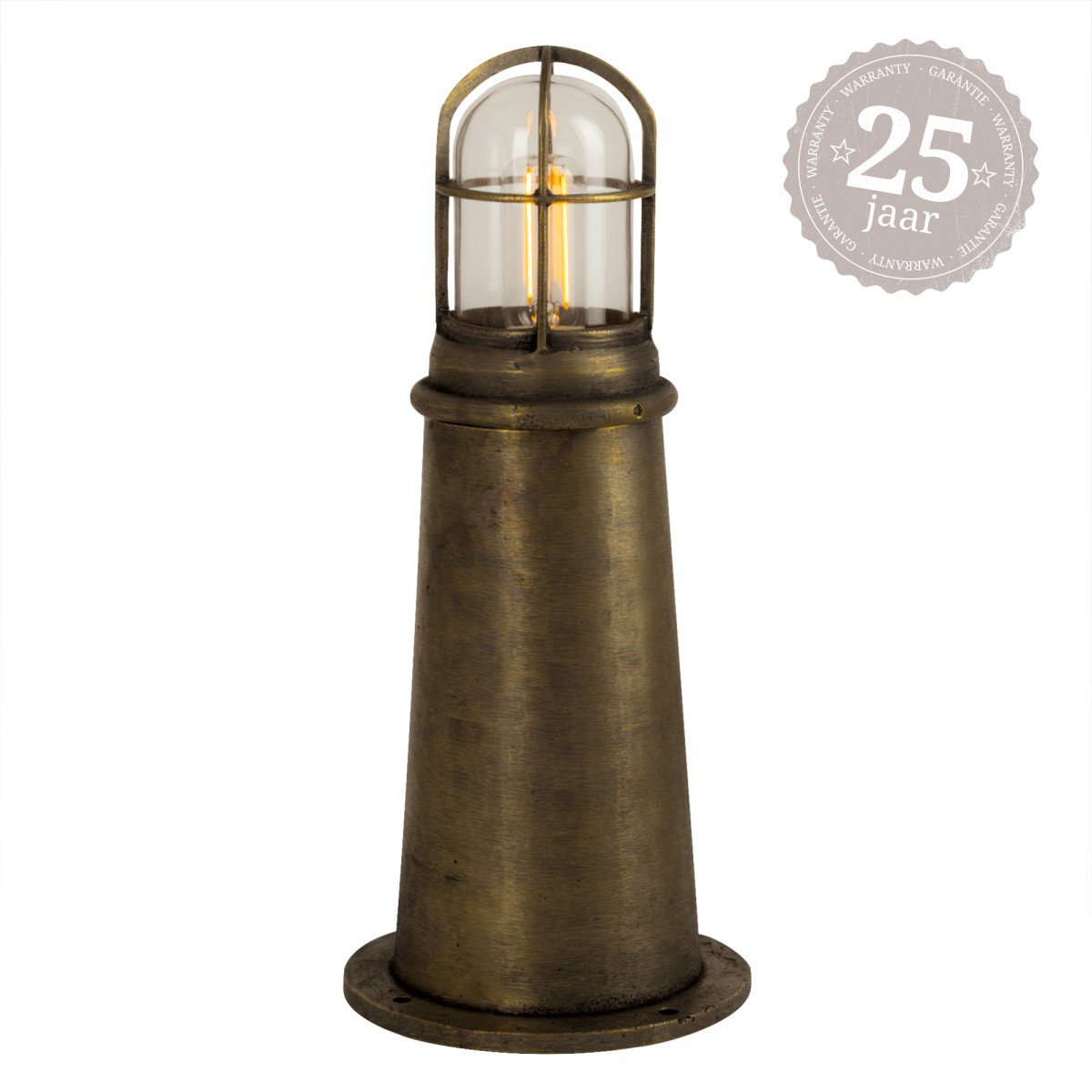 Lampe de jardin style bateau Harbour 1 en bronze