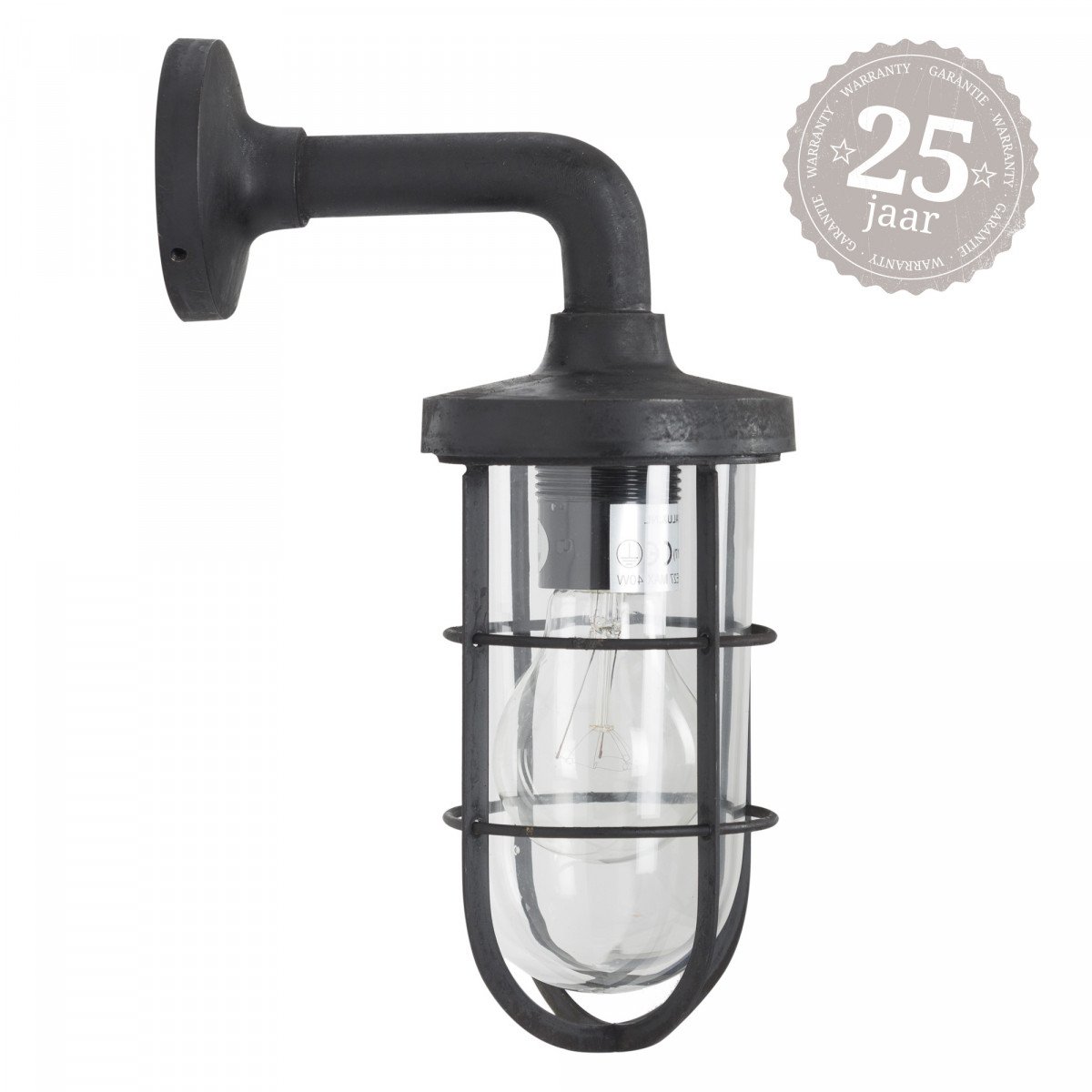 Applique murale noire Tristan style industriel et vintage  