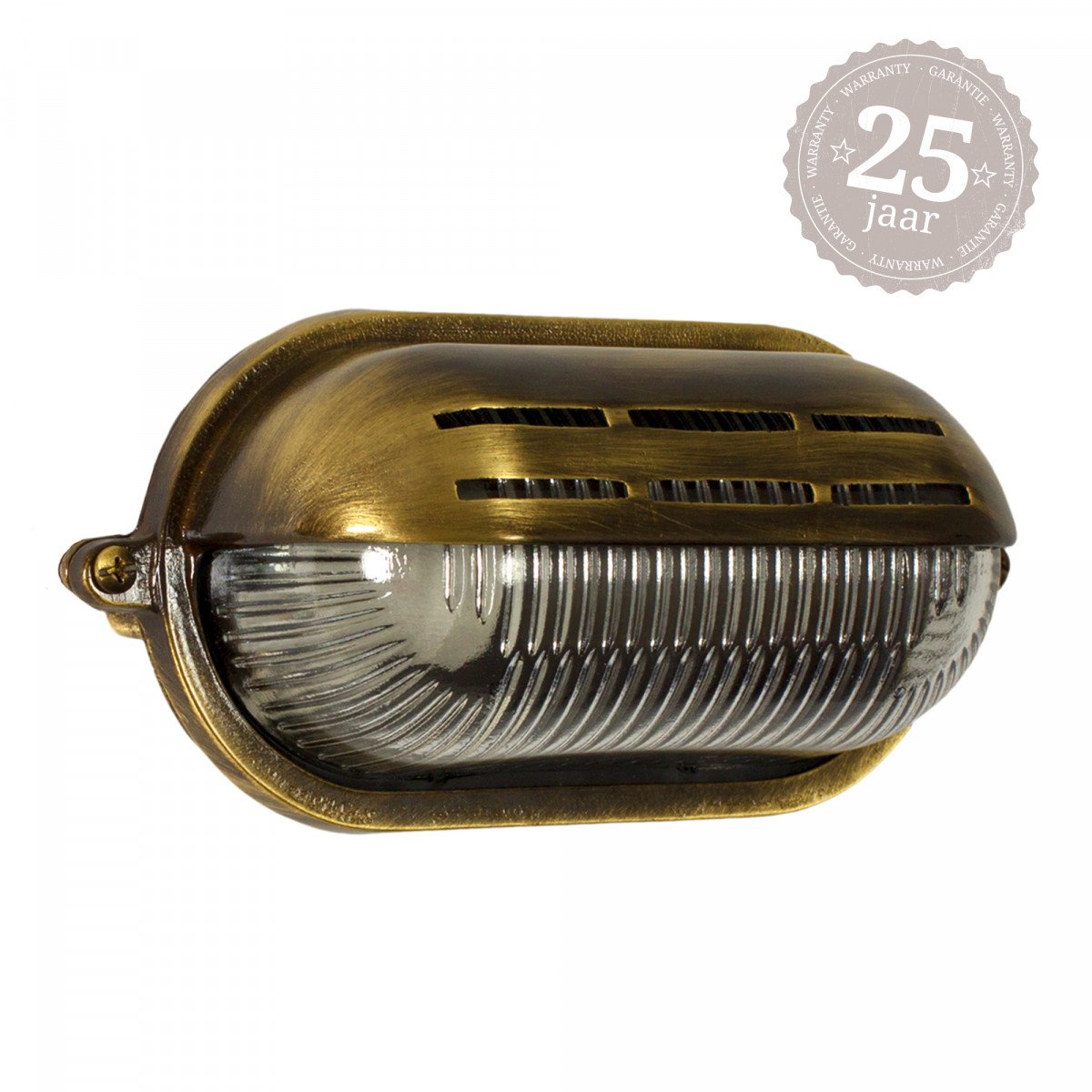 Applique murale Gulf lampe de bateau en laiton couleur bronze foncé