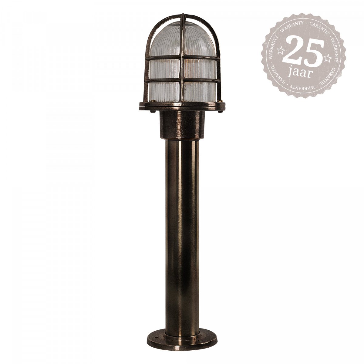 Lampe de jardin sur pied Caspian Bronze antique - Maritime
