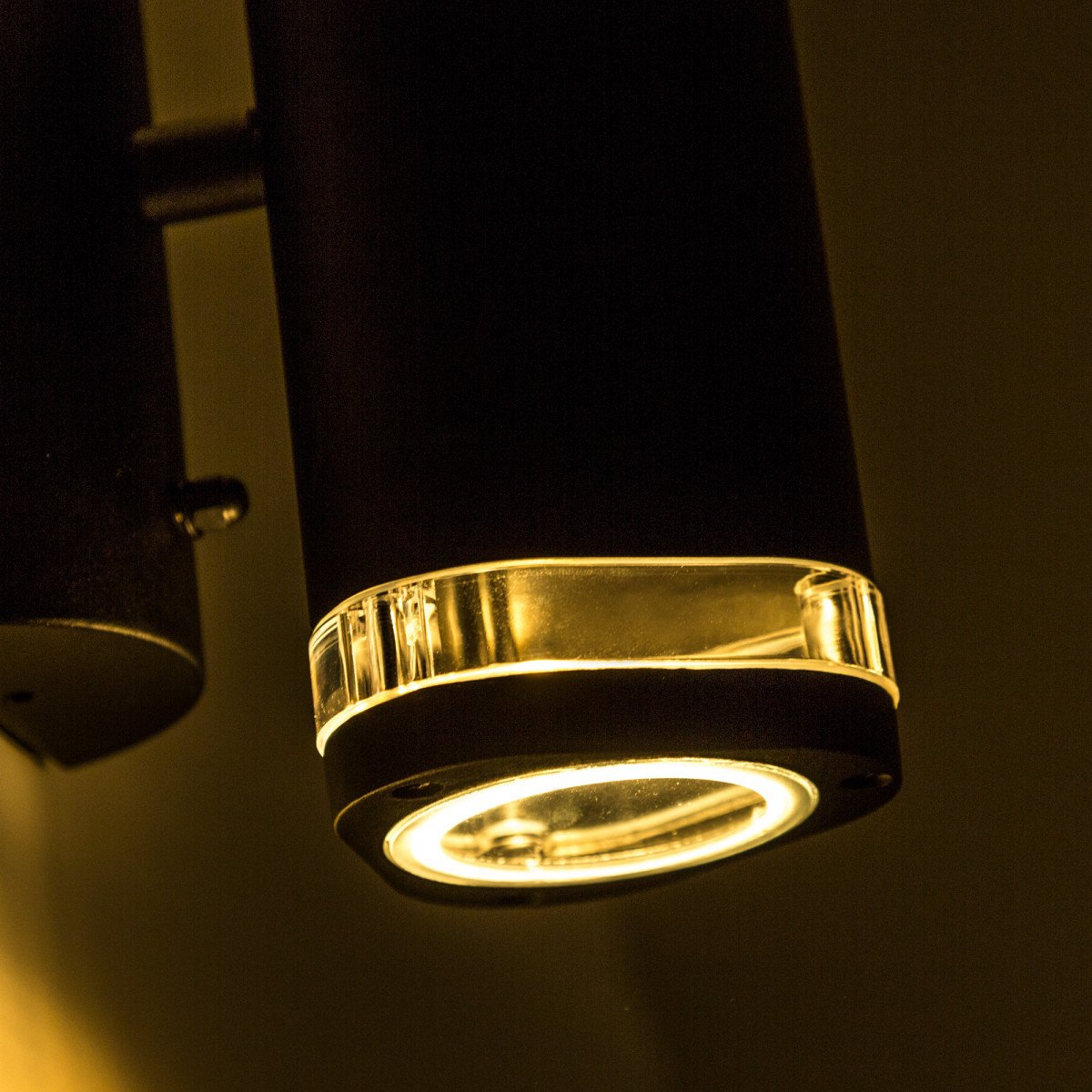 Lampe d'extérieur Ambient, bel éclairage mural moderne, up & downlighter noir, au look luxueux, de la marque KS Lighting
