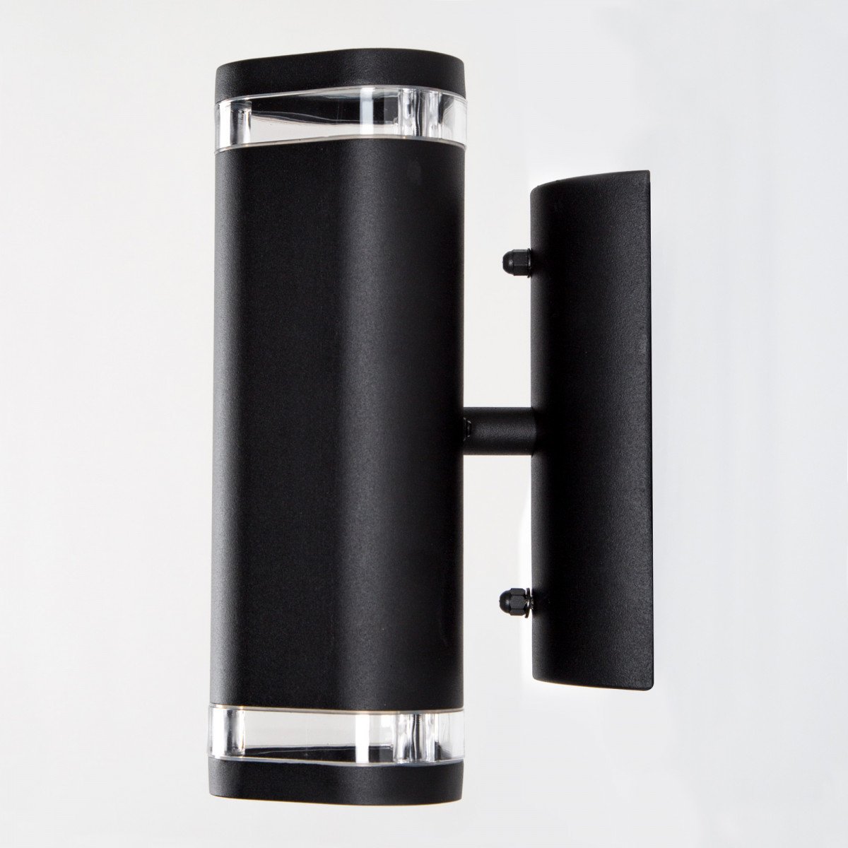 Lampe d'extérieur Ambient, bel éclairage mural moderne, up & downlighter noir, au look luxueux, de la marque KS Lighting