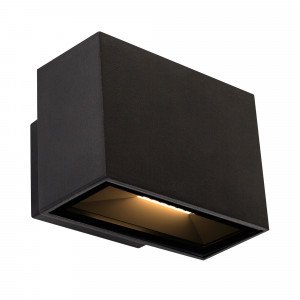 Applique extérieur noir Segment Small (7495) LED Up Down , éclairage mural moderne de KS Lighting Applique extérieur noir Segment Small (7495) LED Up Down , éclairage mural moderne de KS Lighting