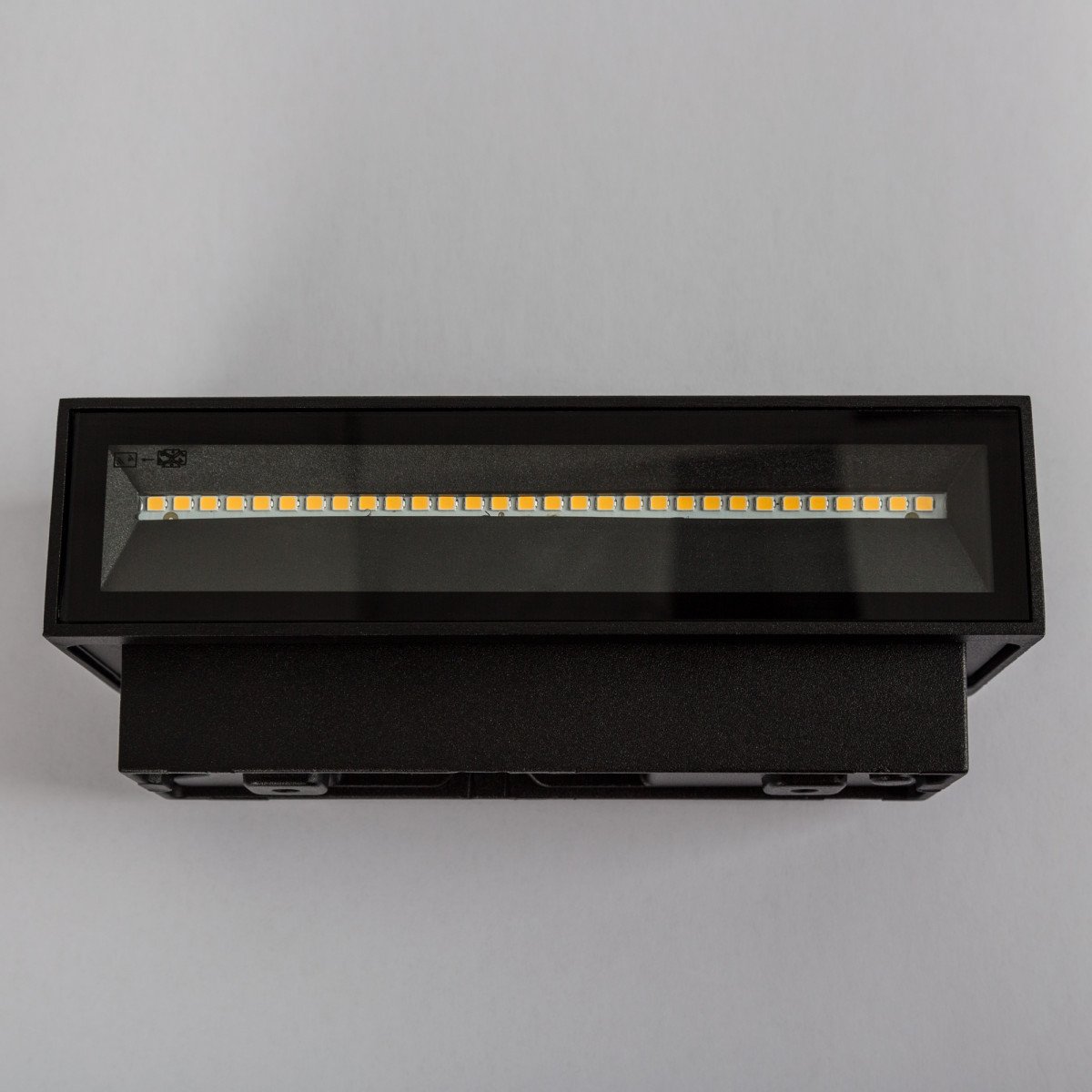 Applique extérieur Segment Medium LED Up Down Noir 