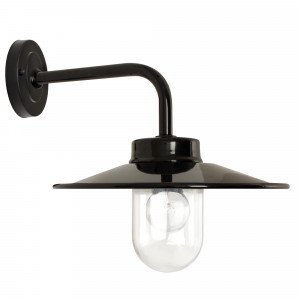 Applique murale pendante d'extérieur, design lampe d'écurie noire retro Vita (7393) de la marque KS Lighting