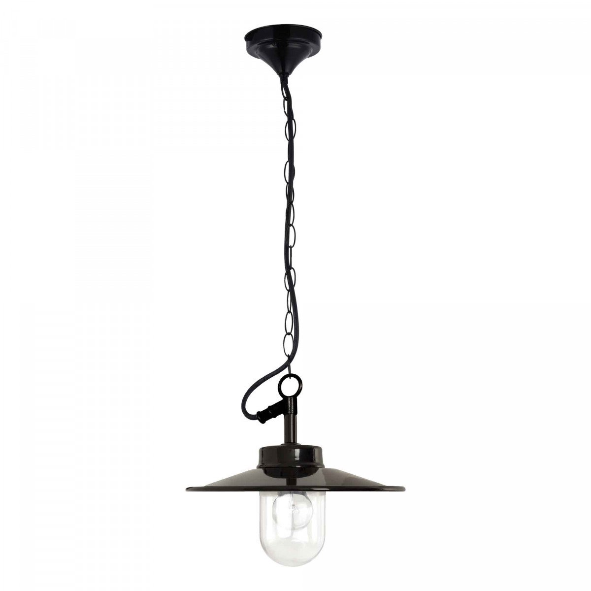 Lampe d'extérieur à chaîne Vita (7403) robuste et de style industriel  