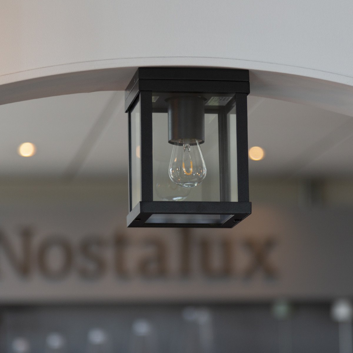 Plafonnier extérieur noir Jersey (5736s) | Nostalux.fr