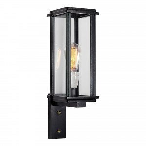 Applique d'extérieur Capital sur support noir de la marque KS Lighting  Applique d'extérieur Capital sur support noir de la marque KS Lighting