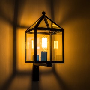 Applique extérieur Bloemendaal (7273) avec capteur LED nuit et jour 