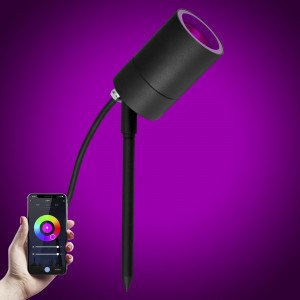 Spot de jardin LED WIFI - Plug & Play de KS Lighting