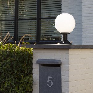 Globe 15r piédestal opale Ø 25