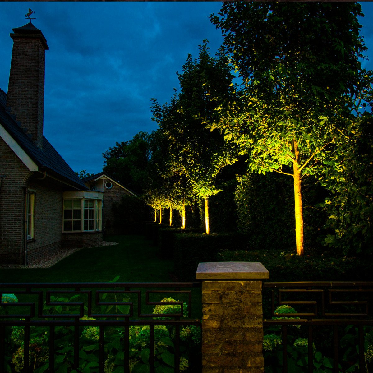 Set de 6 spots de jardin LED Stark Anthracite de KS Lighting