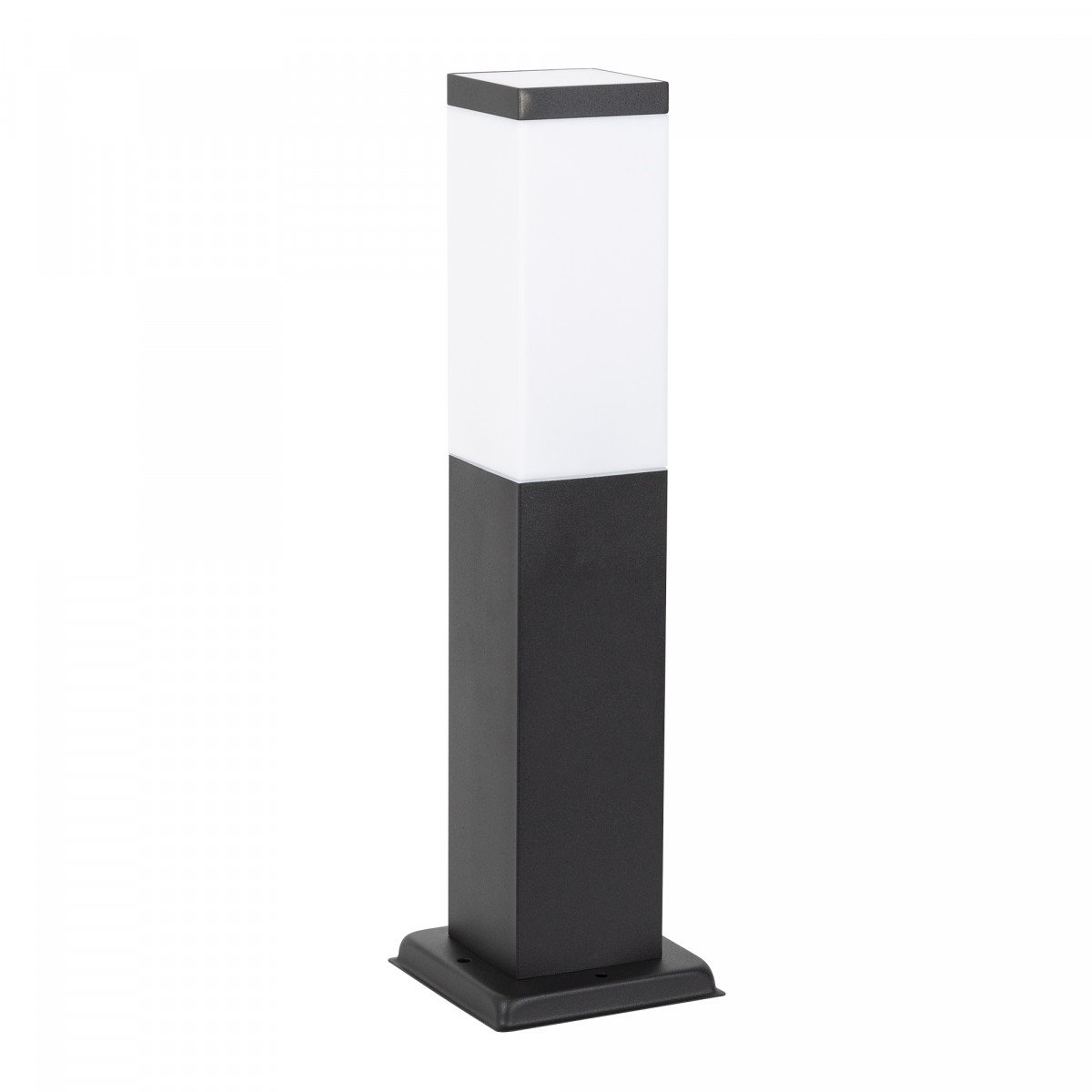 Lampe de jardin noire Stein (7706) en acier inoxydable avec double revêtement galvanisé