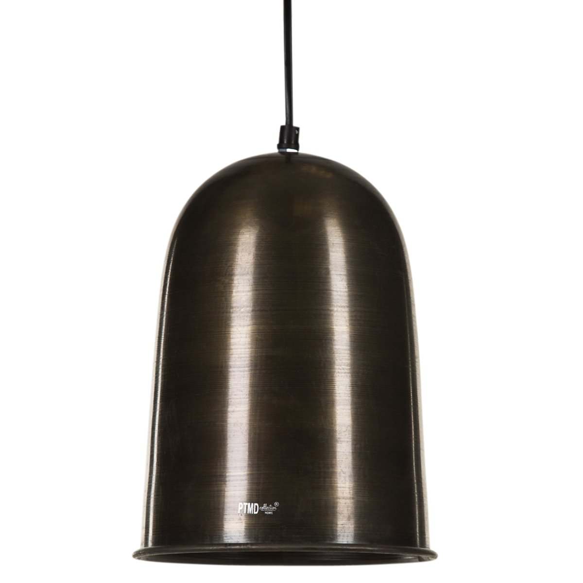 Lampe suspendue PTMD Iron brass (665057) - Robuste & Industriel 