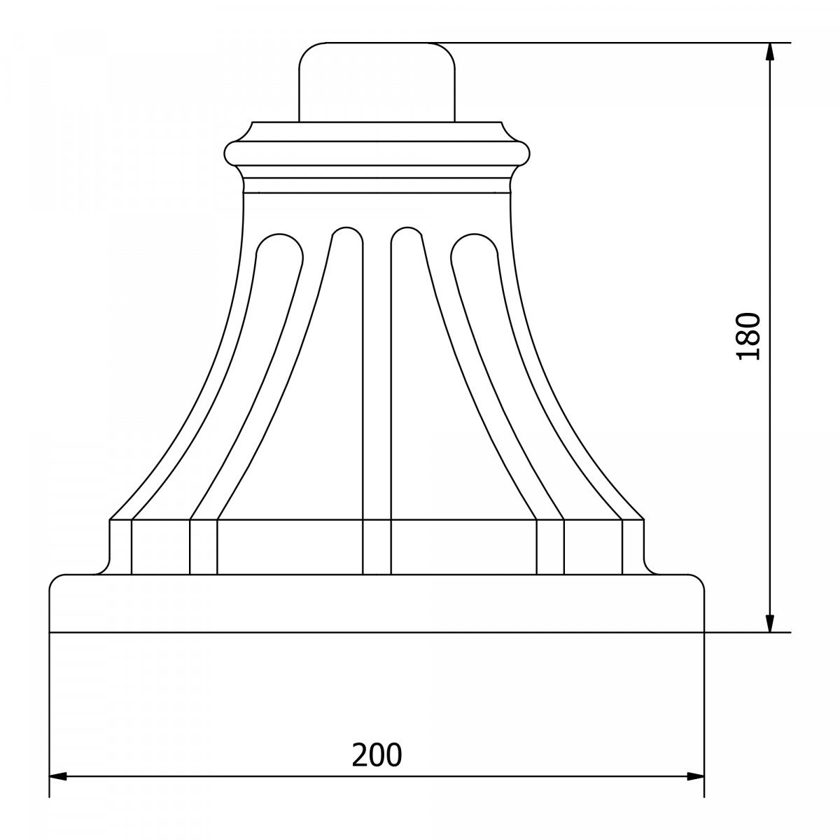 Socle Madrid (5928) | Site officiel de KS Lighting