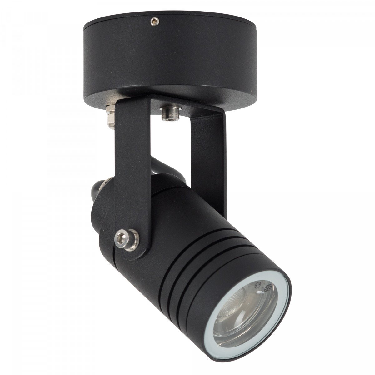 Spot orientable noir Beamer LED GU10 moderne