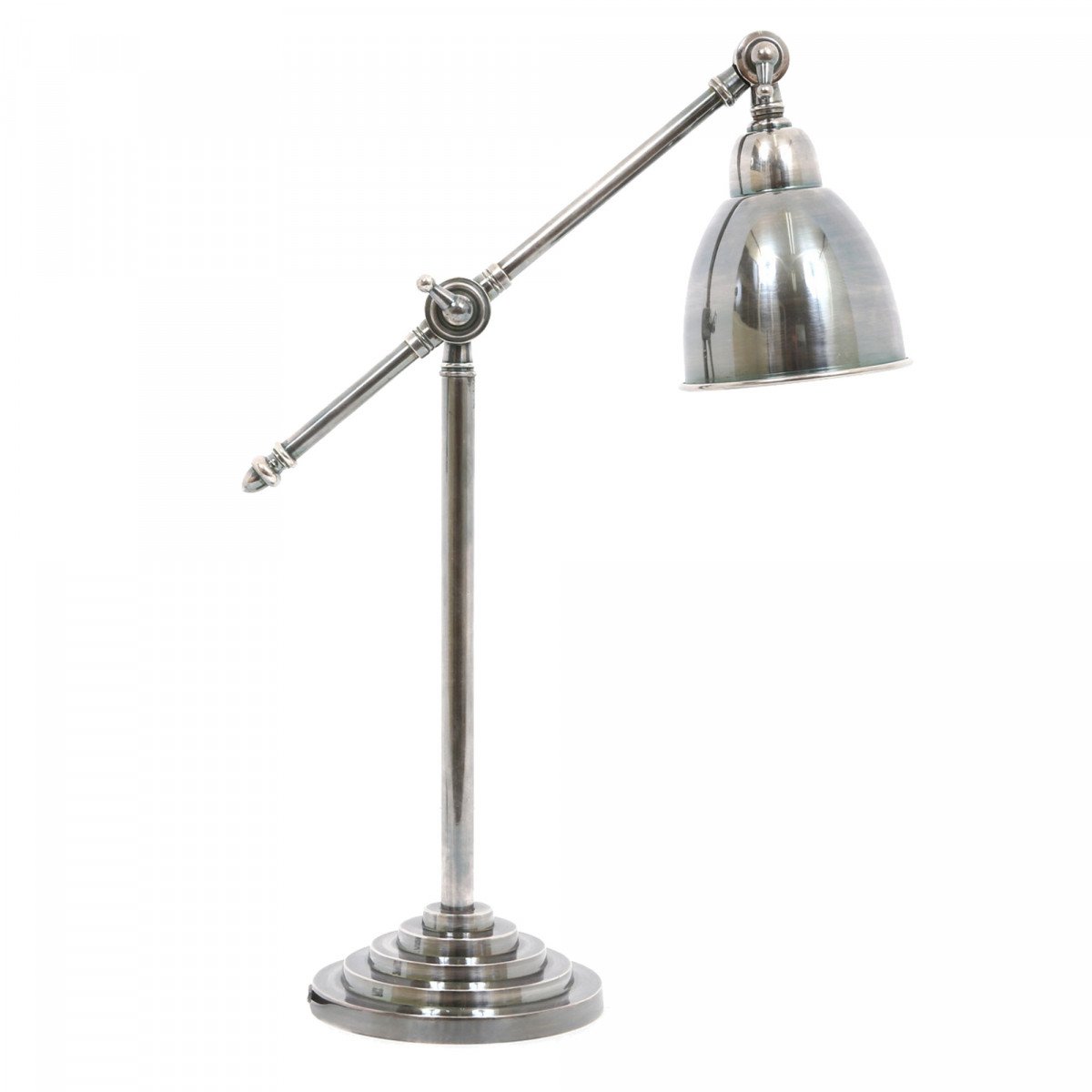 Lampe de table Berkley argent (57878) | Nostalux.fr 