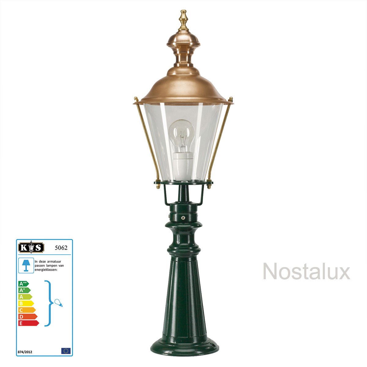 Lampe de jardin Pantar (5062) avec lanterne ronde