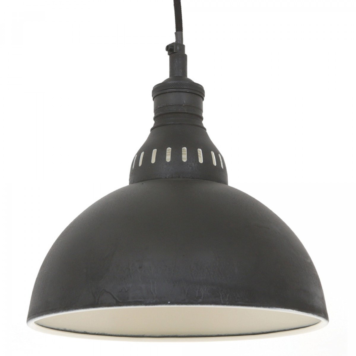 Lampe suspendue noire Seattle (30333) sélection Industrial & vintage - Nostalux.fr