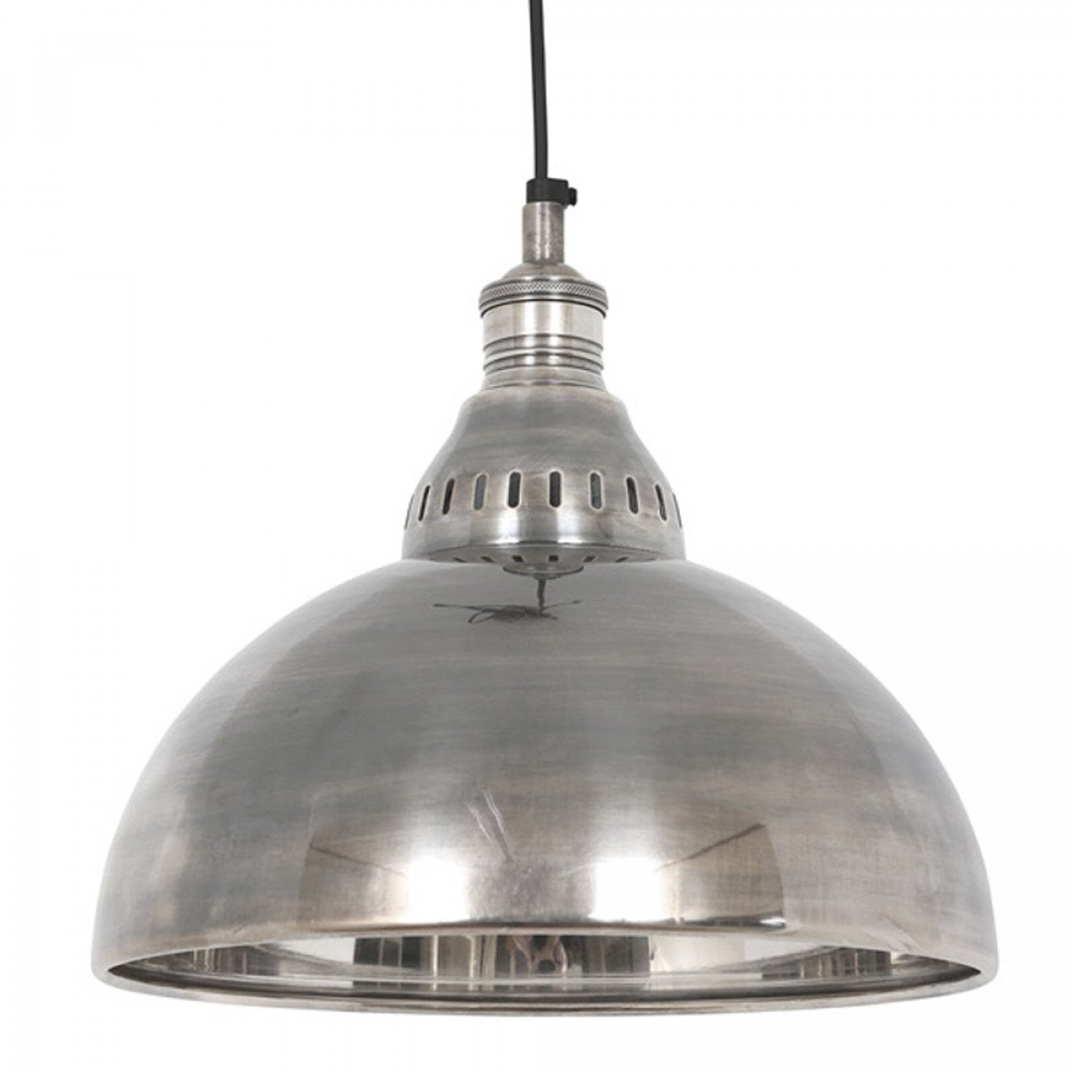 Lampe suspendue Seattle (58308) argent - Industriel & vintage|Nostalux.fr