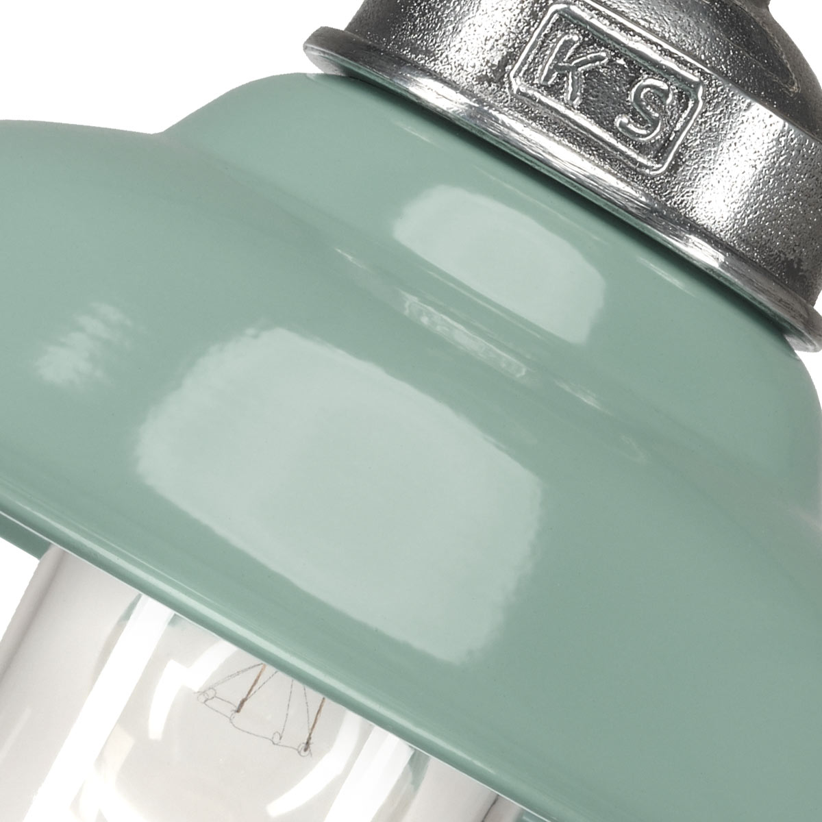Suspension Porto Fino vert pastel Rétro Vintage (6864) | Nostalux.fr