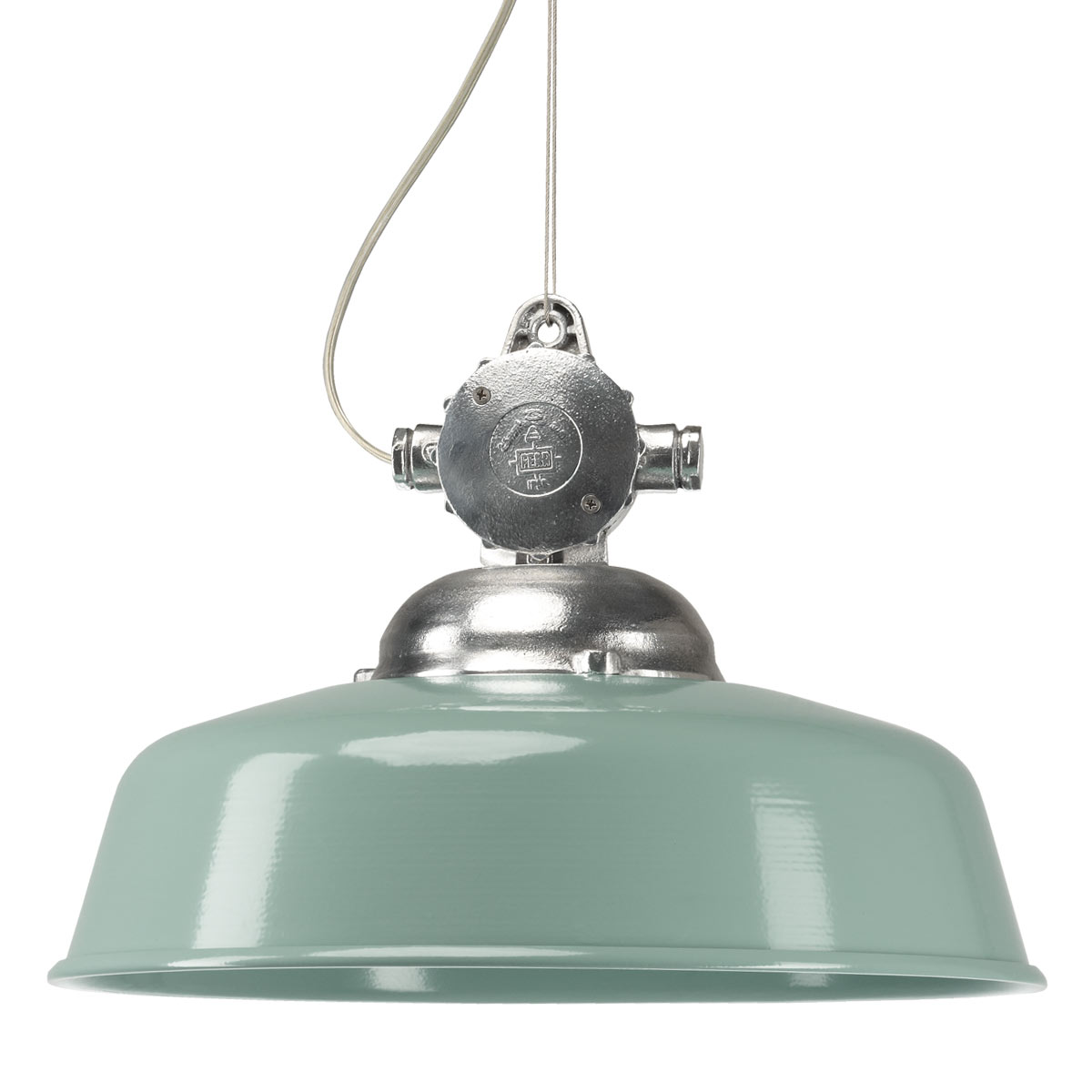 Suspension Detroit Rétro Vintage vert pastel (6588) | Nostalux.fr