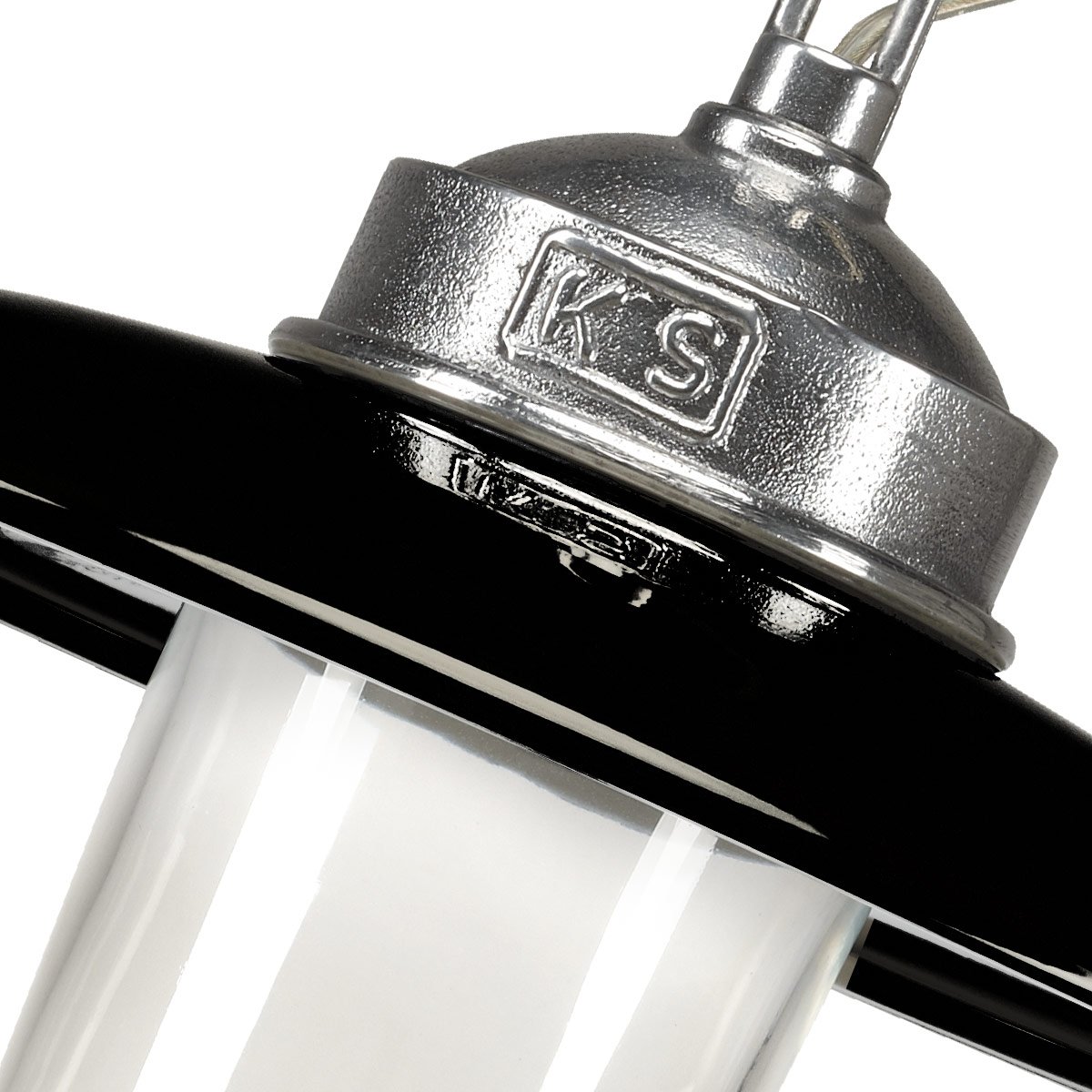 Suspension sur chaîne Solingen Rétro Noire Vintage (6579) | Nostalux.fr
