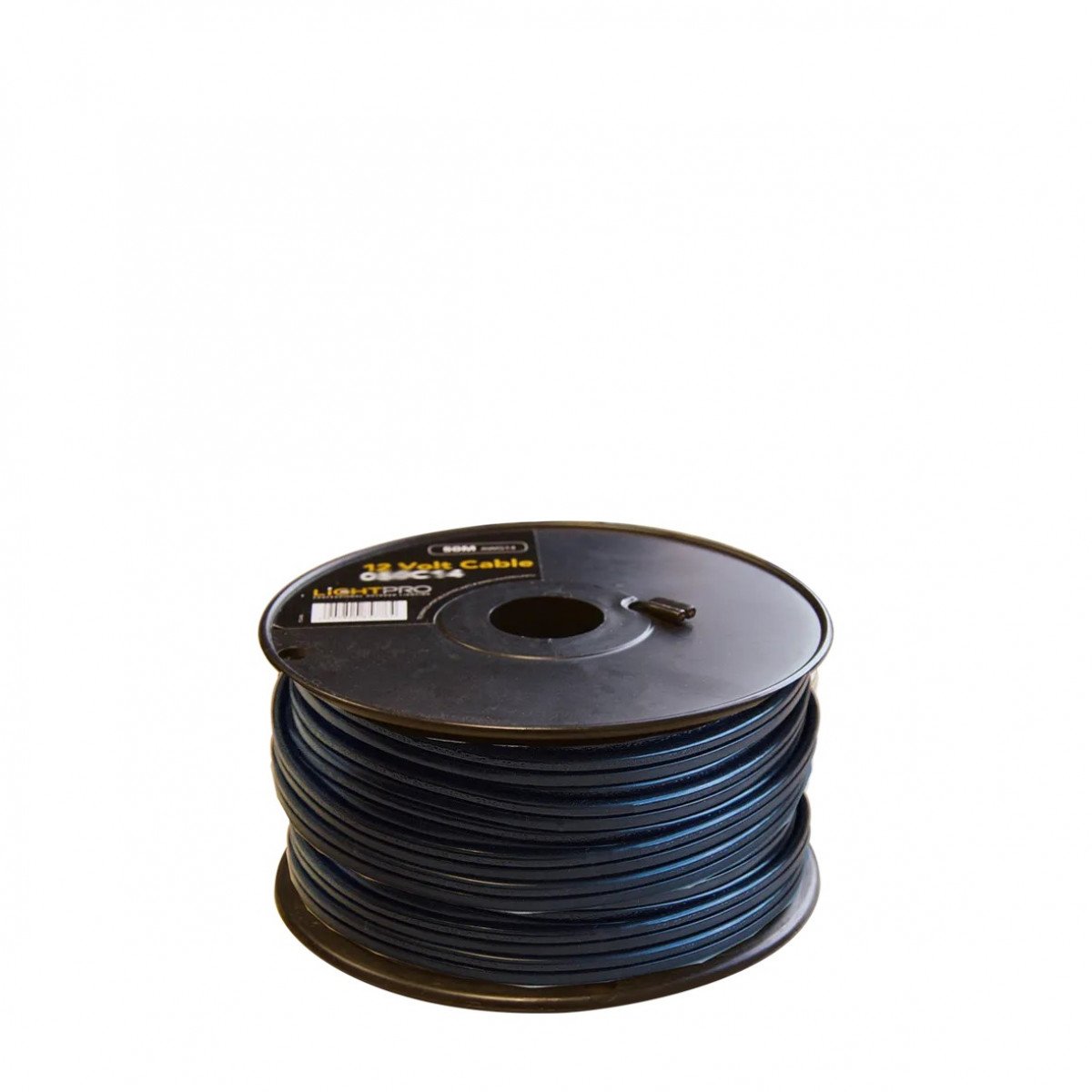 Câble principal 12 volts de Lightpro en plastique de couleur noire