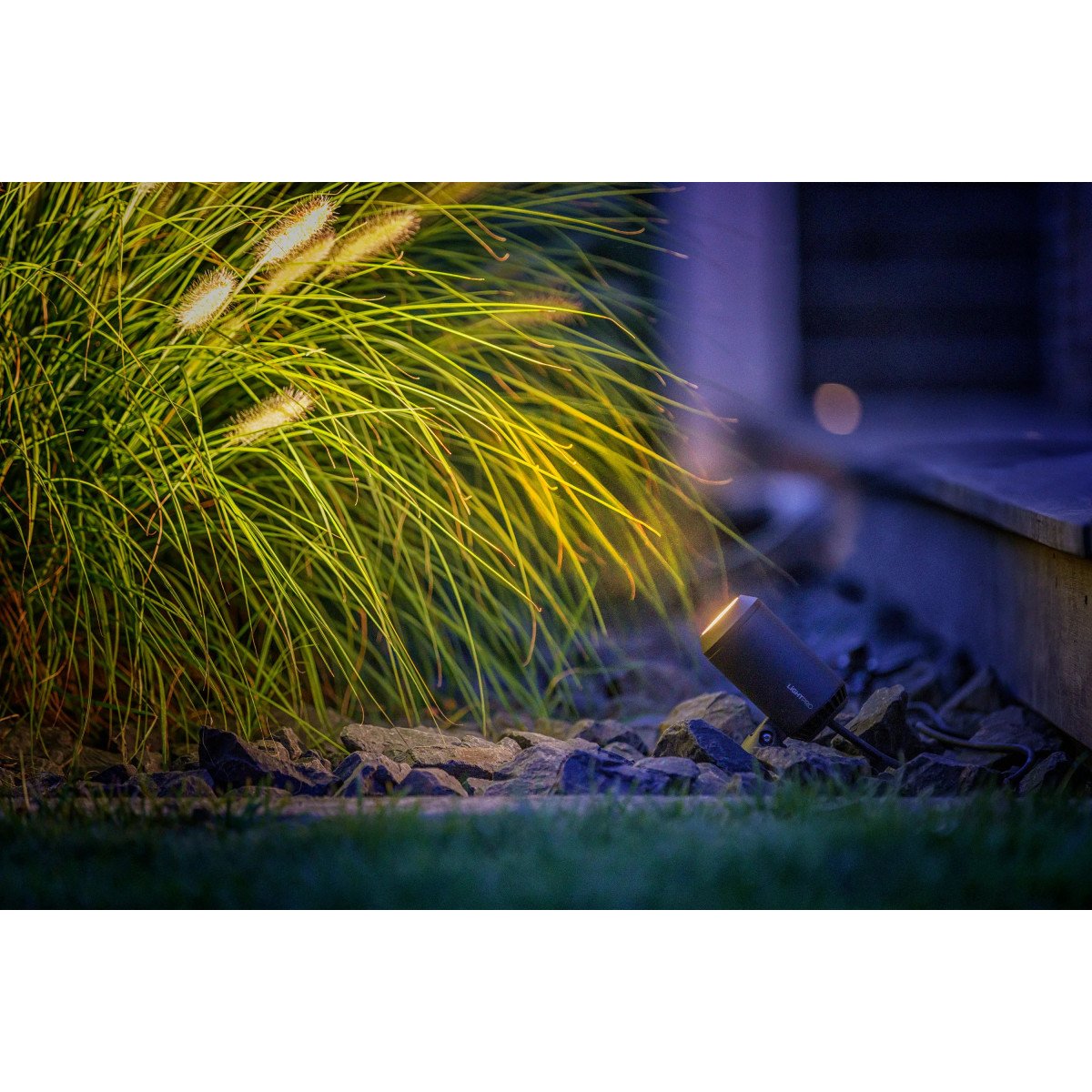 Lampe d'extérieur moderne en aluminium anthracite Castor 4 de forme ronde