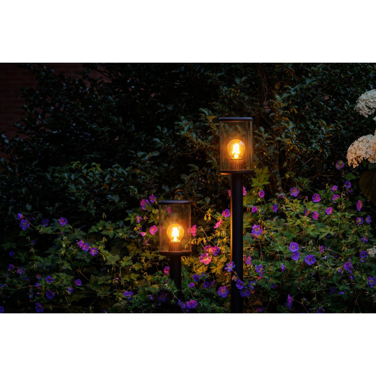 Lampe de jardin Eros Lo éclairage de jardin noir aluminium éclairage extérieur moderne