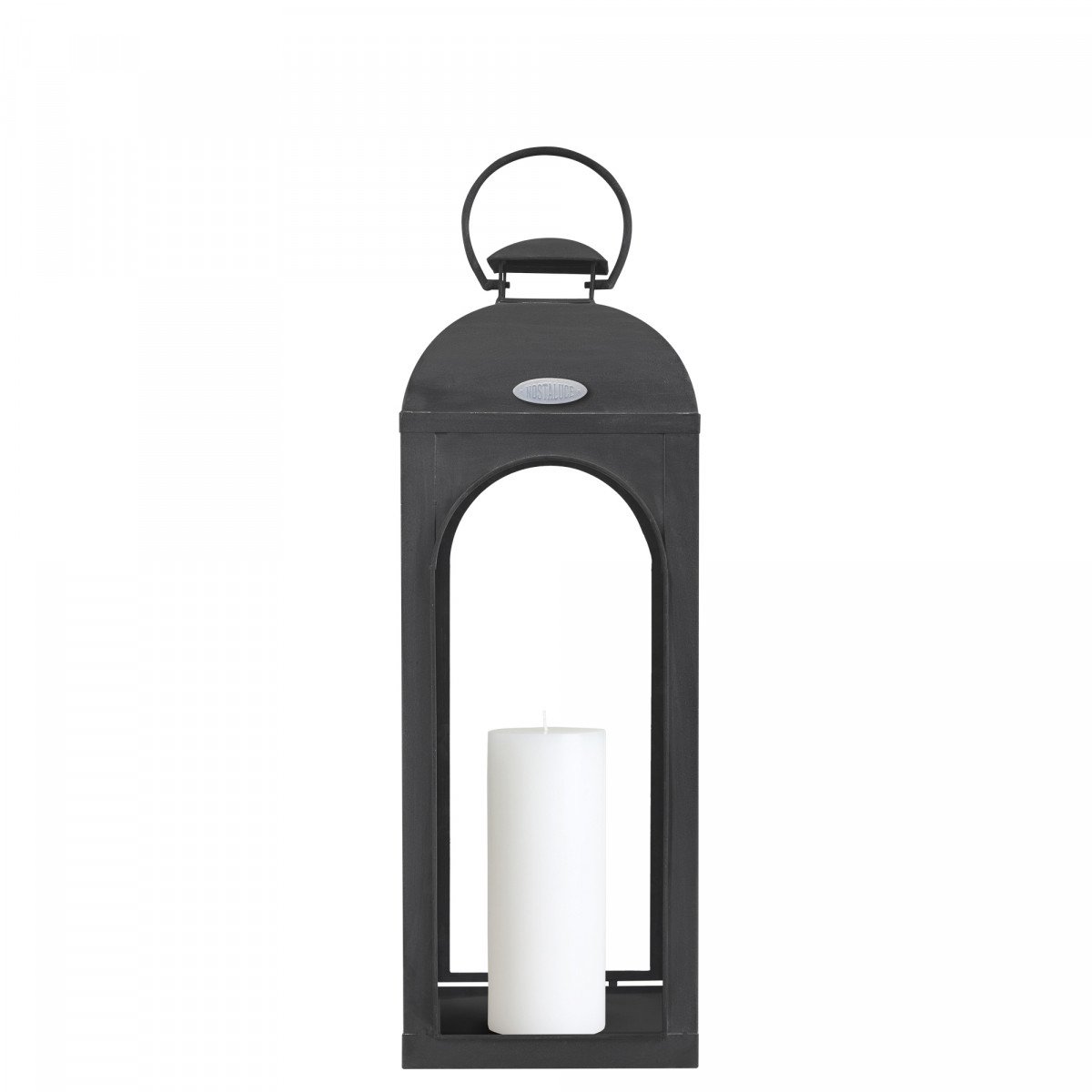 Capri photophore lanterne Anthracite Medium