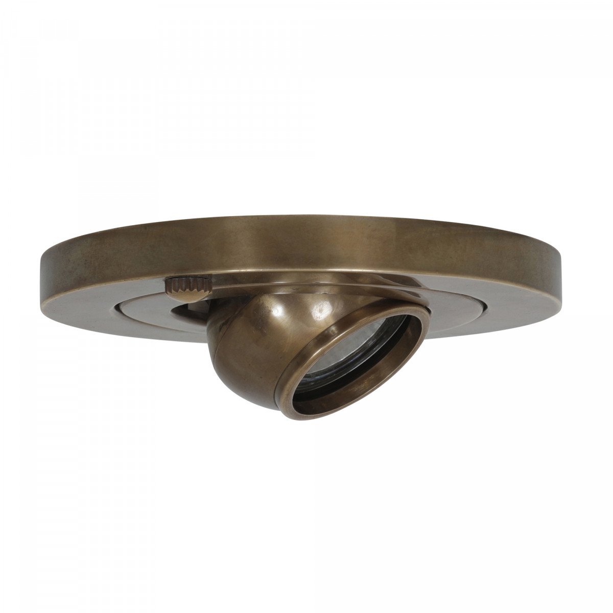 Spot de plafond orientable Ariel vintage - bronze vieilli