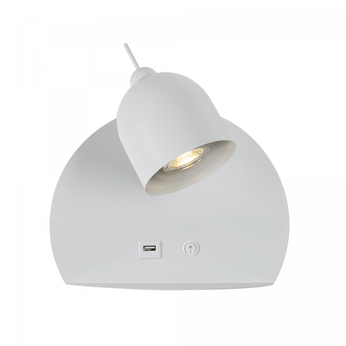 Applique murale blanche Essence (7692) USB | Nostalux.fr