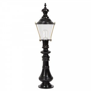 lampe de jardin sur pied B 206 (6014) avec lanterne ronde