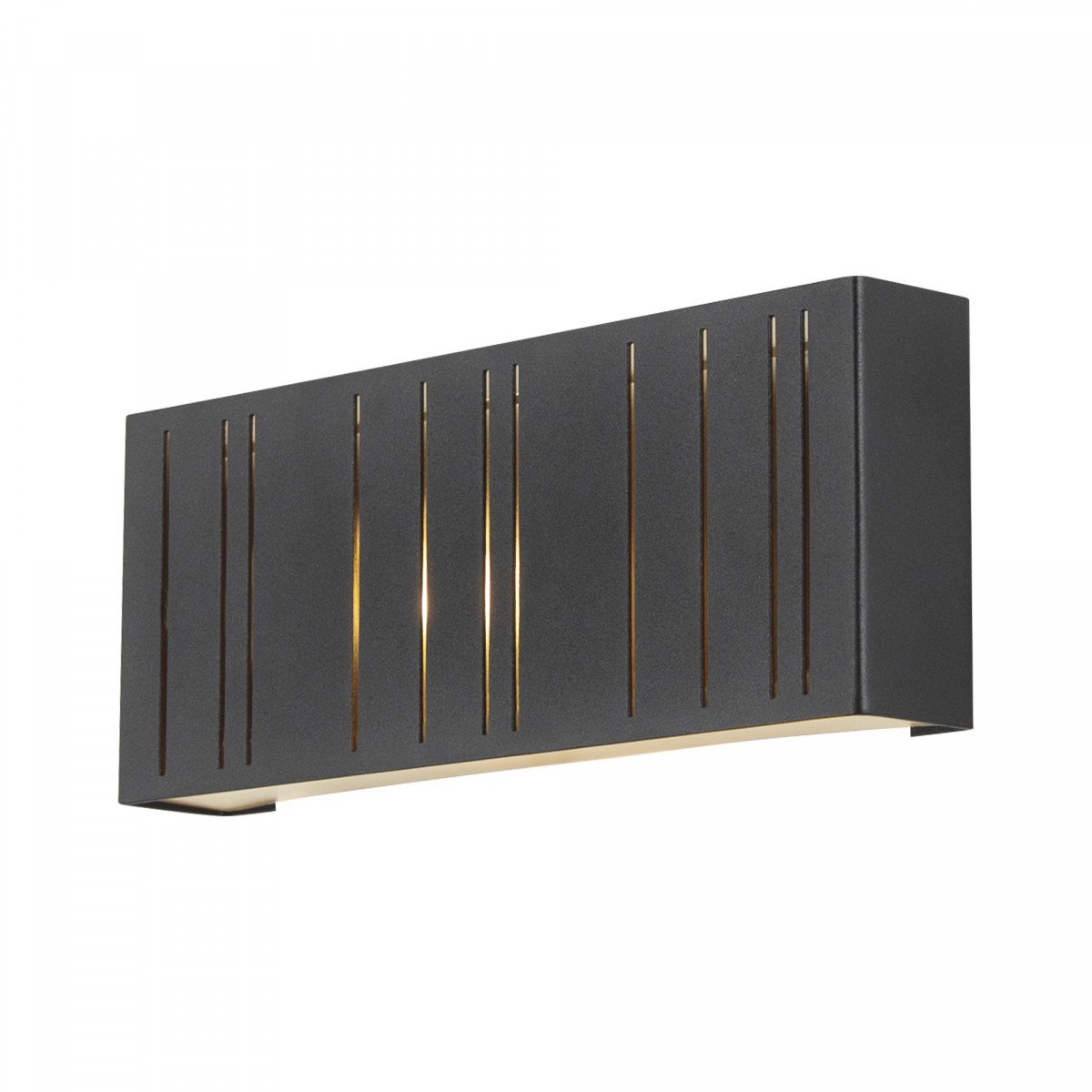 lampe murale design pour intérieur et extérieur avec gros culot et vitrage polycarbonate